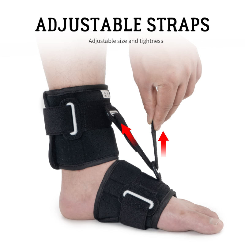 Tairibousy Foot Up AFO Foot Drop Brace Adjustable Ankle Foot Orthosis Support for Men & Women and Kids - Improve Walking Gait, Achilles Tendon, Hemiplegia, Stroke & Pain Relief - Left & Right Foot Breathable - BeesActive Australia