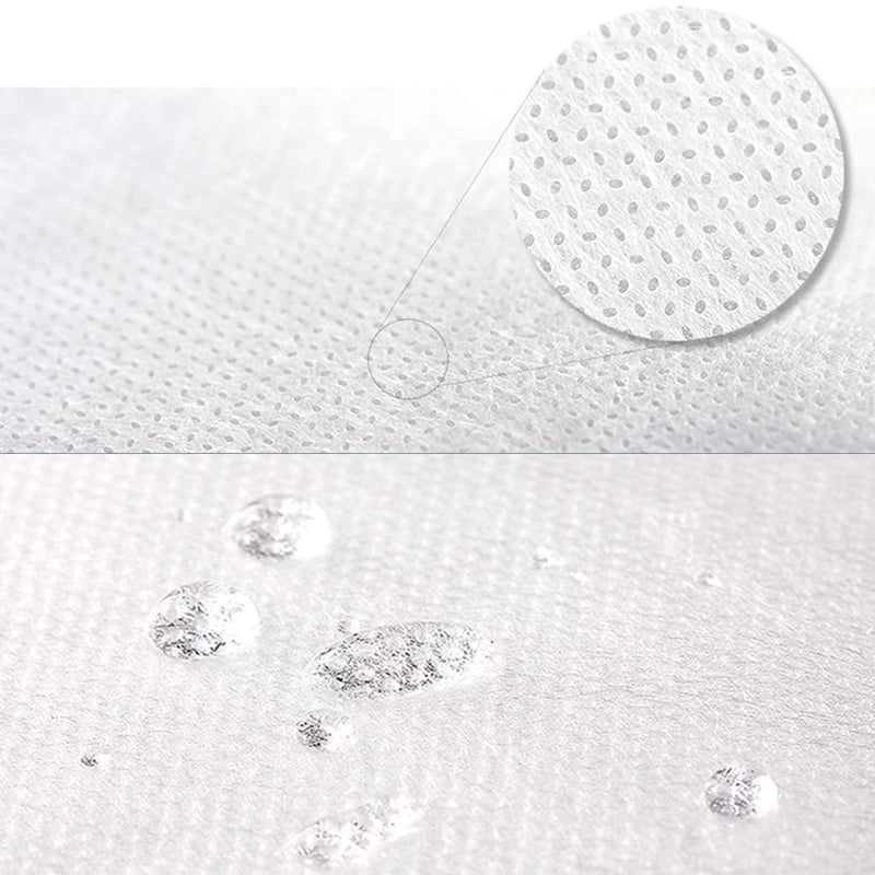 Disposable Bed Sheets Massage Sheets Covers Massage Table Sheet Fabric Bed Cover Beauty Salon Hotels Spa Bed Sheets Bed Pads Underpads Massage Table Paper for Massage Facial Waxing 10PCS (White) White - BeesActive Australia