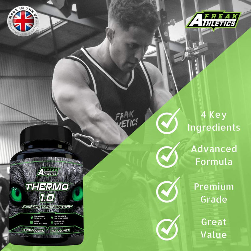 Thermo 1.0 Xtreme Fat Burner - Premium Grade Fat Burners Suitable for Both Men & Women - Made in The UK - BeesActive Australia