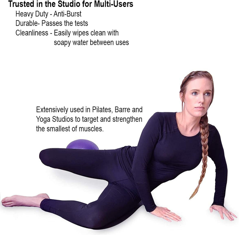 Balego® Pilates Mini Ball, Purple, 9 Inch - BeesActive Australia