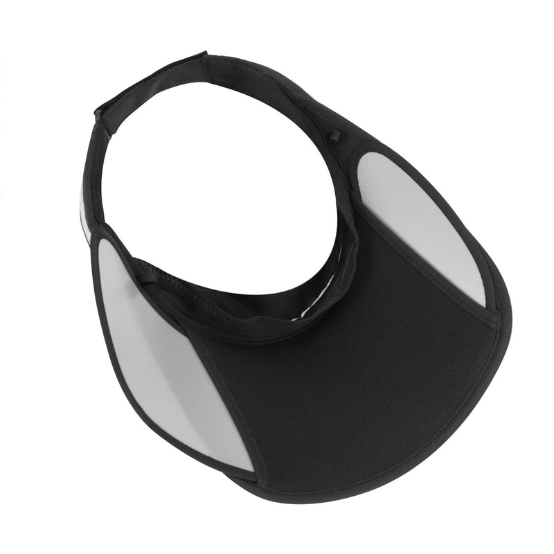 Unisex Sports Sun Visor Hat UV Protection Breathable Golf Visor Sports Sun Hats Black One Size - BeesActive Australia