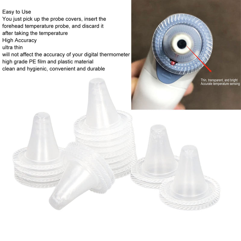 Garosa 20pcs Ear Thermometer Probe Covers Refill Caps Lens Filters Disposable Covers for Digital Ear Thermometers - BeesActive Australia