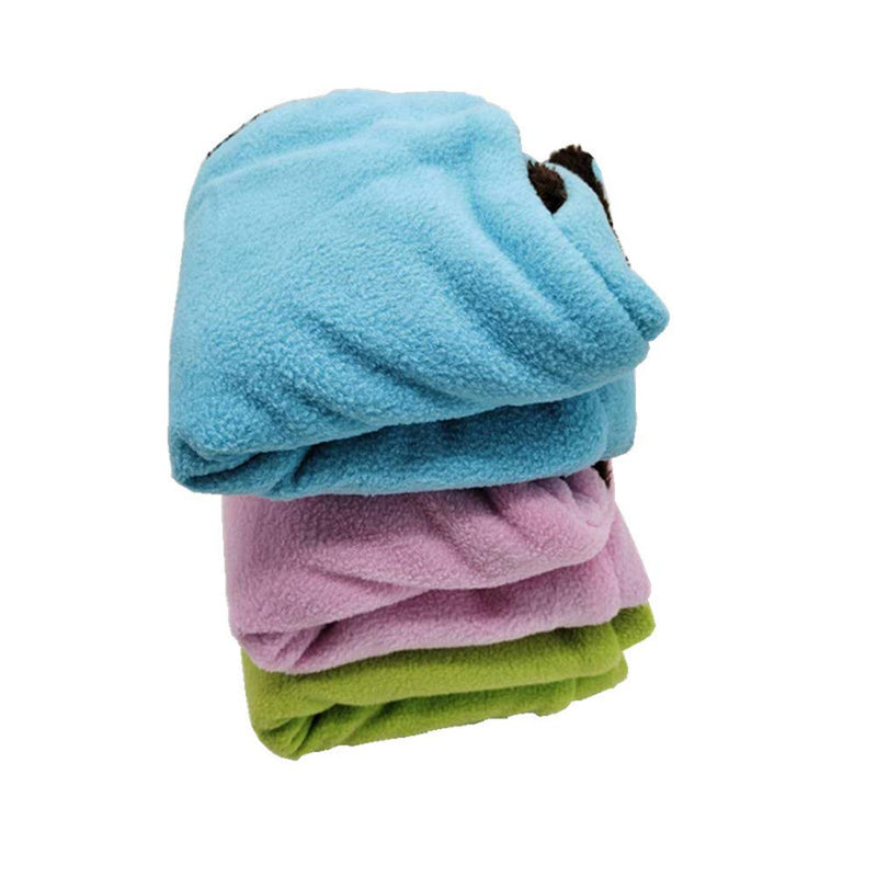 Bird Nest Double Layer Hanging Hammock Bed Toy for Parrot Parakeet Cockatiel Conure Cockatoo African Grey Amazon Lovebird Finch Budgie Hamster Rat Gerbils Chinchilla Cage Perch Pink - BeesActive Australia