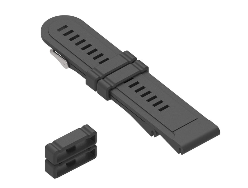 FitTurn Band Keeper Fastener Ring Rubber Buckle Holder Strap Silicone Fastening Security Loop Compatible with Suunto 9/Core/Baro/Ambit/Ambit 2/ Ambit3/Spartan Sport/Traverse Bands Accessories (6pack) 6pack - BeesActive Australia