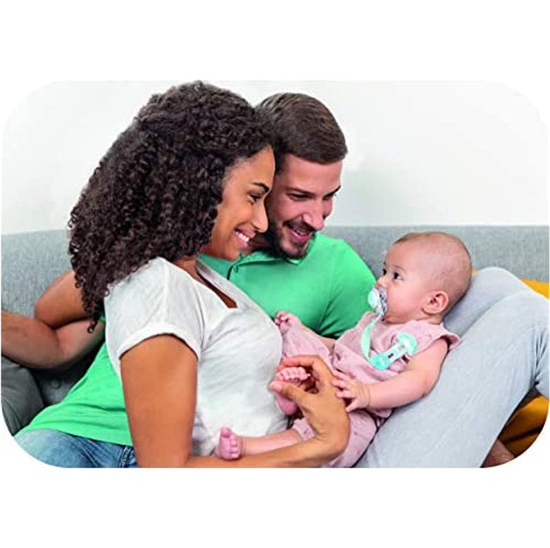 MAM Soother Clips, Pack of 2, Baby Soother Chain Fits All MAM Soothers, Newborn Essentials (Soothers Not Included) - BeesActive Australia