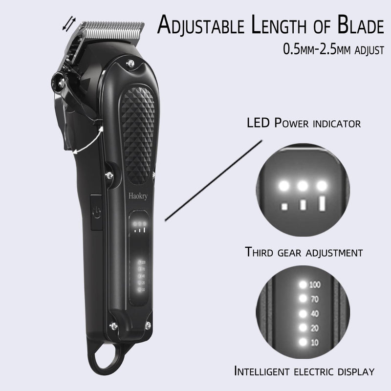 Dog Clippers for Grooming, Low Noise Rechargeable Dog Grooming Kits Cordless Pet Grooming Tool Professional Dog Hair Trimmer for Thick Heavy Coats Pet Clippers Electric Dog & Cat Grooming Kit - BeesActive Australia