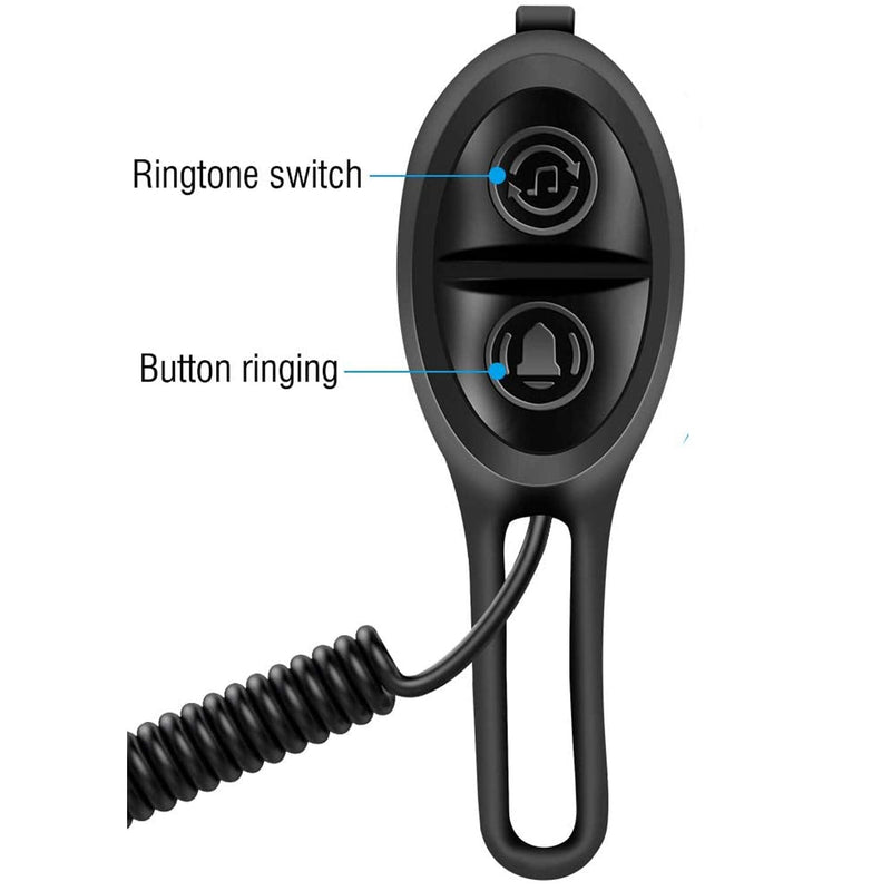 Electric Bike Horn Electronic Bicycle Bell,Latest 4 Soft Sound Modes with Rechargeable Battery,Volume Adjustment 50-120 DB,Waterproof Horn for Women Men Kids' Tricycles Scooter BMX MTB - BeesActive Australia