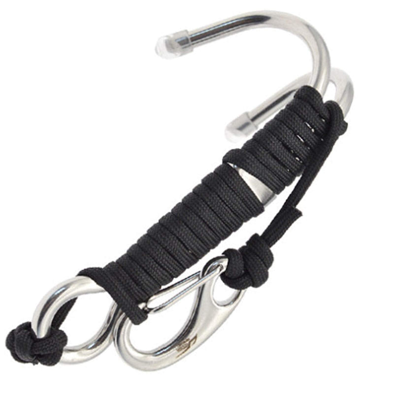 OUMAIGA Reef Double Flow Hook, Retractable Spring line, Drift Hook, Diver, cave Exploration, Underwater Activities. - BeesActive Australia