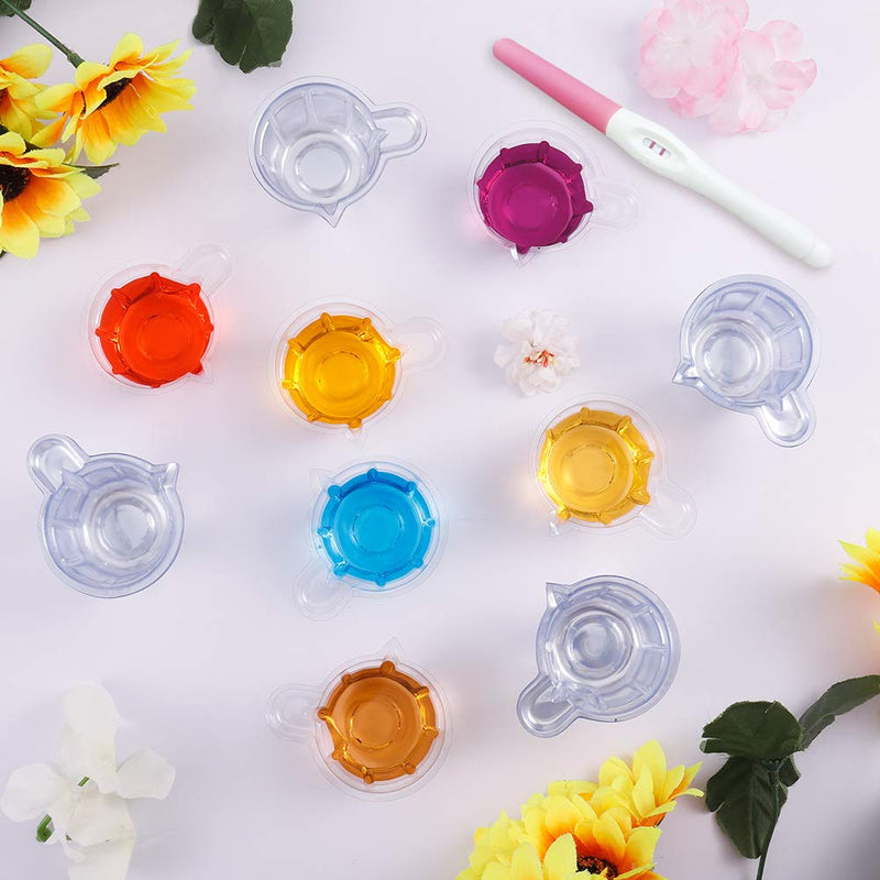 metagio 200 Pcs Urine Cups, Disposable Plastic Urine Collection Cups Specimen Cups for Pregnancy Ovulation Test（40 ML） - BeesActive Australia