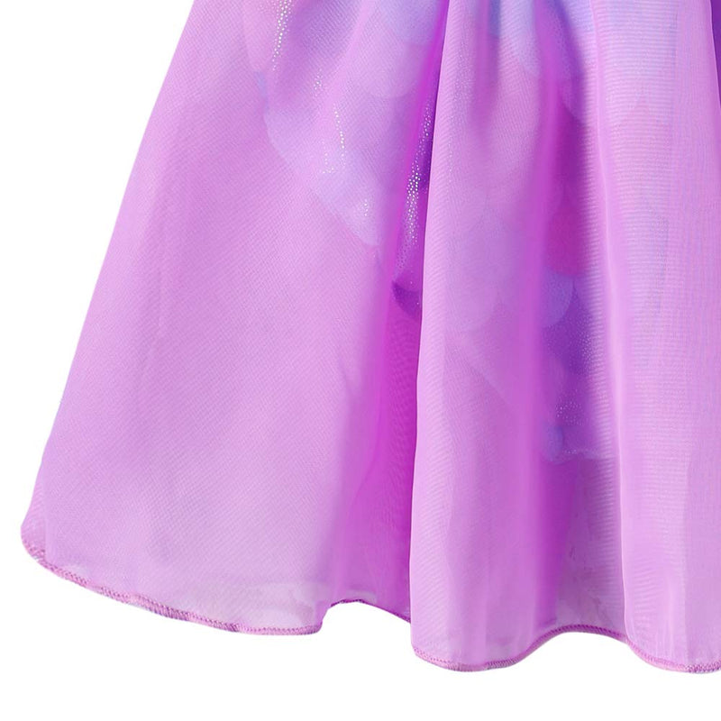 Girls Gymnastics Skirted Leotards Ballet Tutu Dance Dress Mermaid Unicorn Gymnastic Skirt(Baby Girls/Toddler Girls/Big Girls) Light Purple 6-7 Years - BeesActive Australia