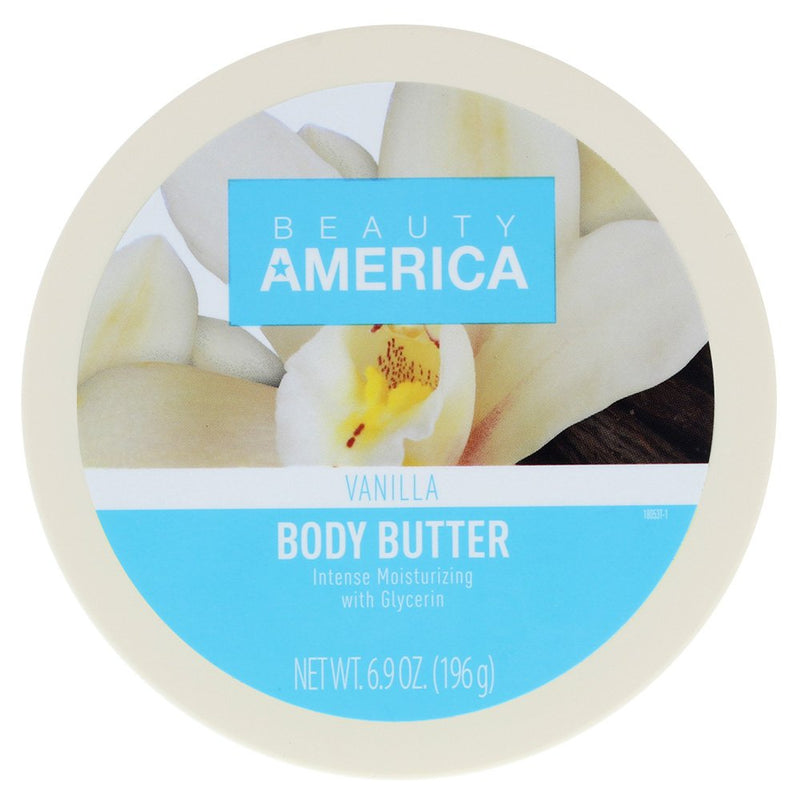 Beauty America Intense Moisturizing Body Butter - Vanilla, 2 pack 2-pack - BeesActive Australia