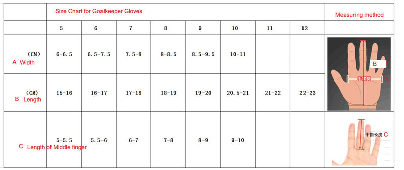 Kelme Soccer Goalkeeper Gloves  Indoor and Outdoor - Training, Match and Professional Goalie Gloves for Adults and Kids with Finger Protection White/Red Size 8 (Youth-Teen) - BeesActive Australia