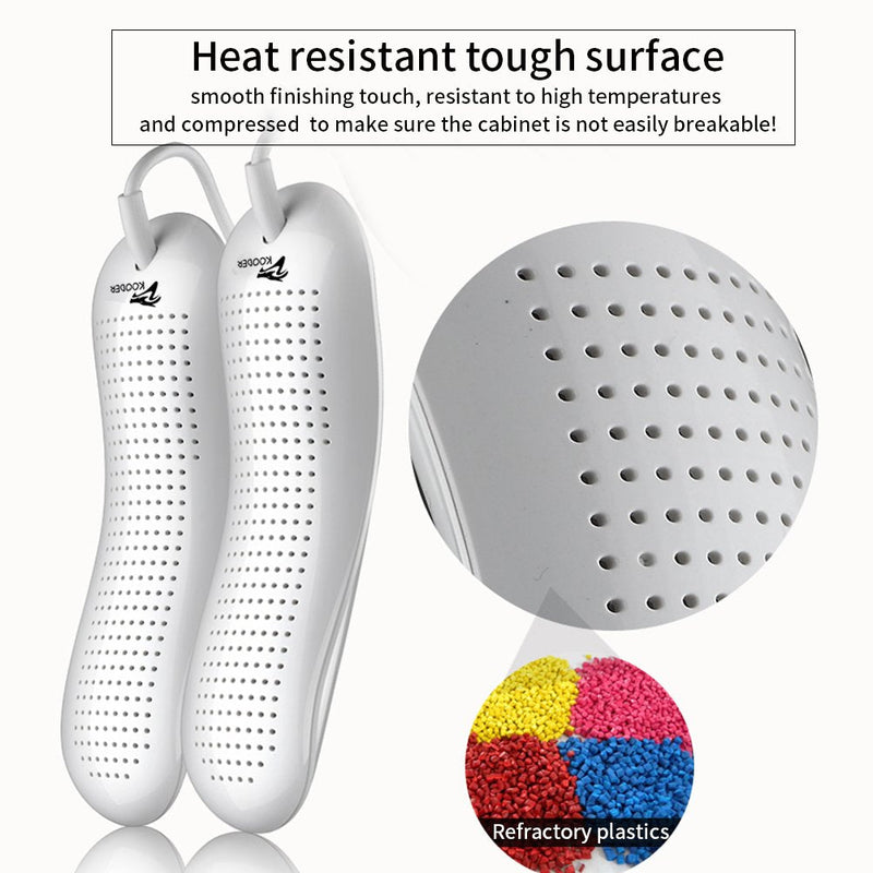 KOODER Boot Dryer,Shoe Dryer,Foot Dryer ! Eliminate Bad Odor and sanitize Shoes! - BeesActive Australia