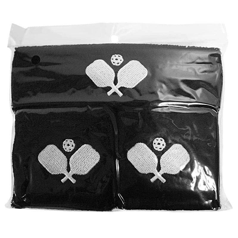 Pickleball Wristbands and Headband Set — 3 Piece Sweat Absorption Sweatbands — Moisture Wicking Athletic Cotton - BeesActive Australia