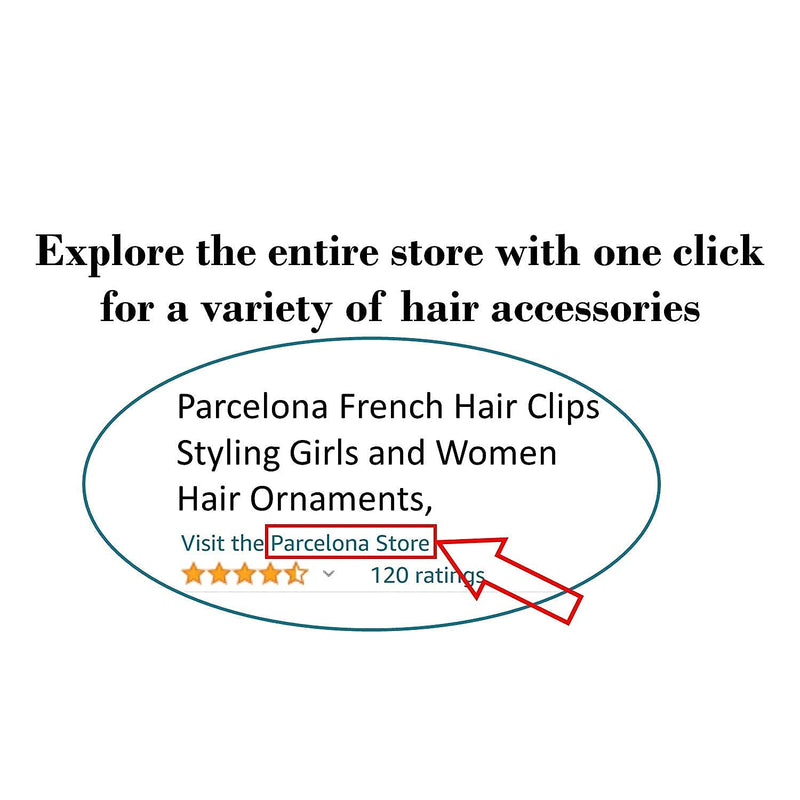 Parcelona French Oval Golden Large 4" Celluloid Automatic Hair Clip Hair Barrette for Women and Girls, Made in France Golden Yellow - BeesActive Australia