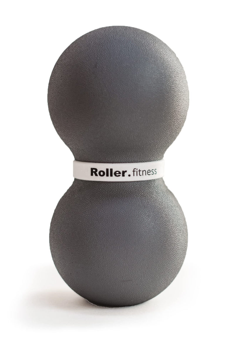 Roller Fitness Infinity Roller, Peanut Foam Roller, Large 8-Inch Double Massage Ball Exercise Roller (Gray - Standard) Gray - Standard - BeesActive Australia