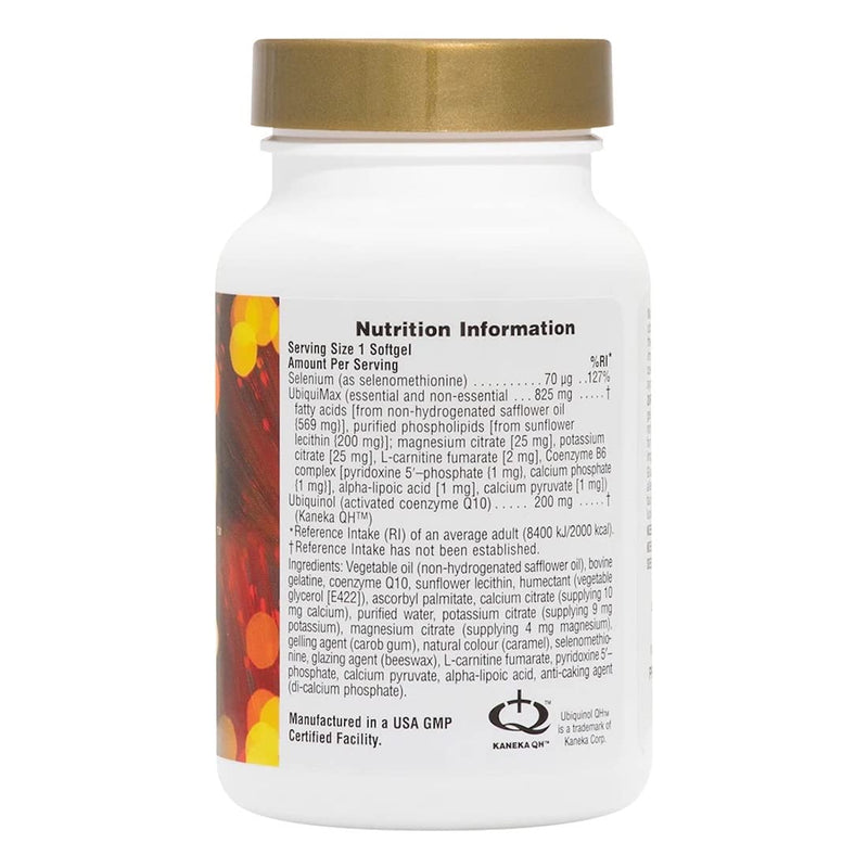NaturesPlus Beyond CoQ10 200mg Ubiquinol - High Strength, Active Form Coenzyme Q10 Supplement - Fast Acting, Easy to Absorb, Convenient One a Day - 30 Softgel Capsules 30 Count (Pack of 1) - BeesActive Australia