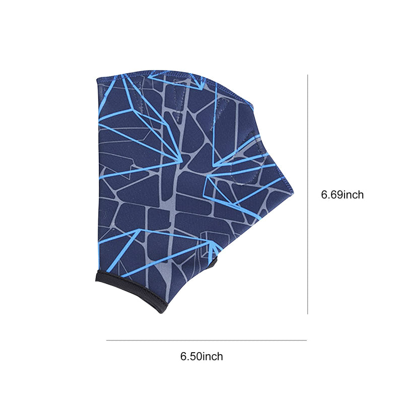 DEPHNES Nylon Swimming Gloves Aquatic Swimming Webbed Gloves Water Training Hand Webbed Hands Webbed Flippers Swim Gear Gloves Fit Aquatic Training Swim Costume Dive Hand Equipment Large - BeesActive Australia