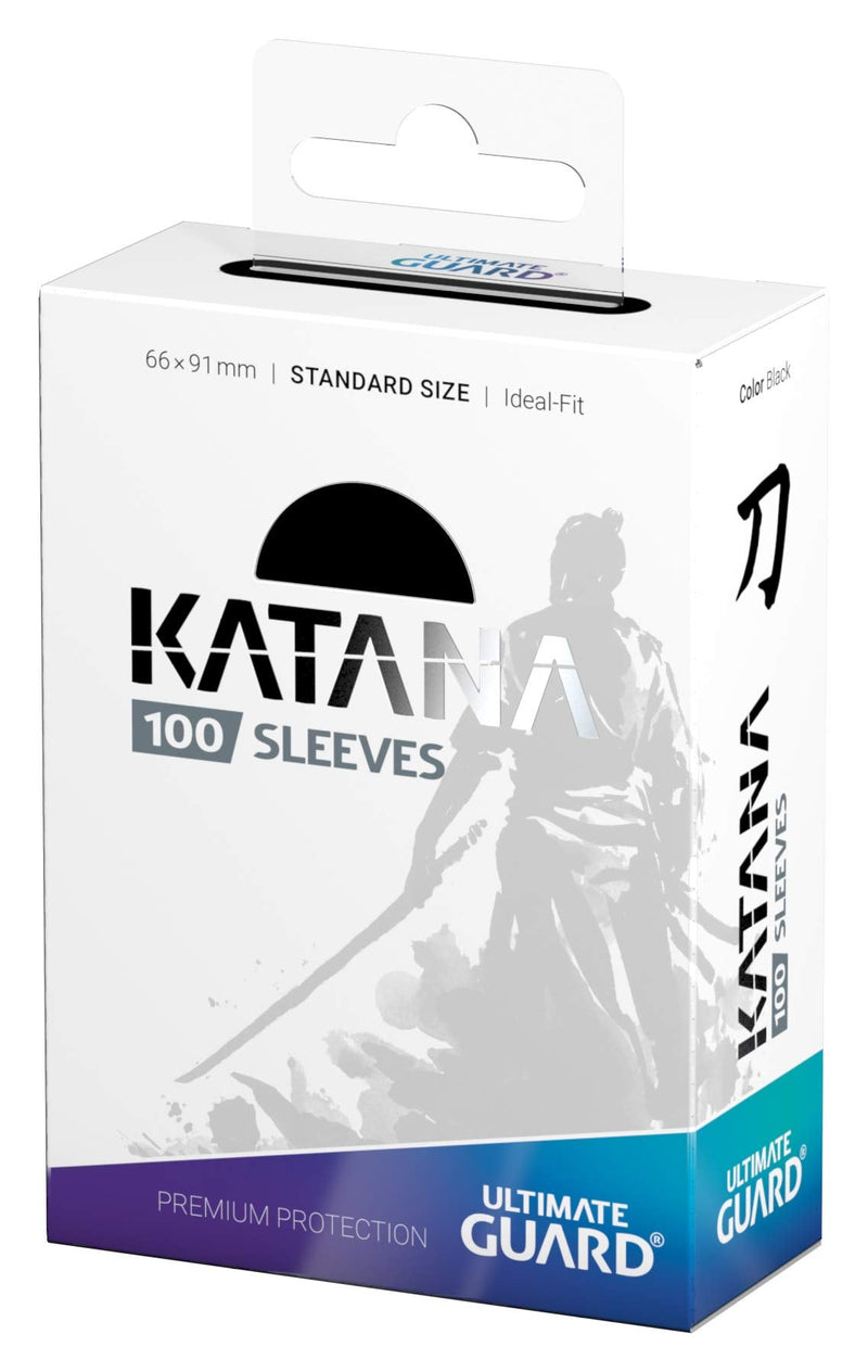 Ultimate Guard Katana Sleeves Standard Size Black (100) - BeesActive Australia