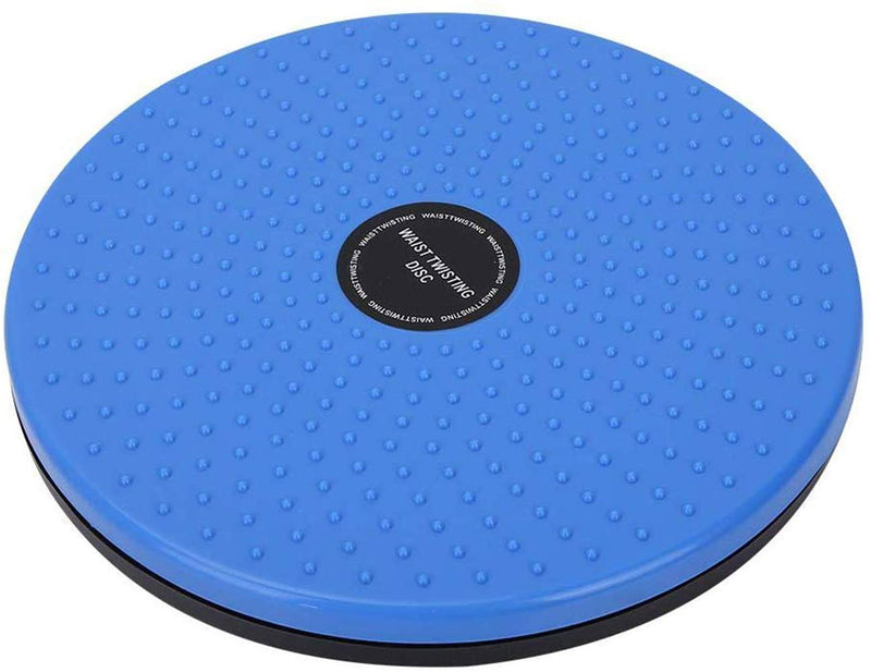 LISSO Twisting Waist Disc, Body Shaping Twisting Waist Machine Rotating Board Female Twister Exercise Sports Equipment Aerobic Exercise Foot Massage Blue - BeesActive Australia