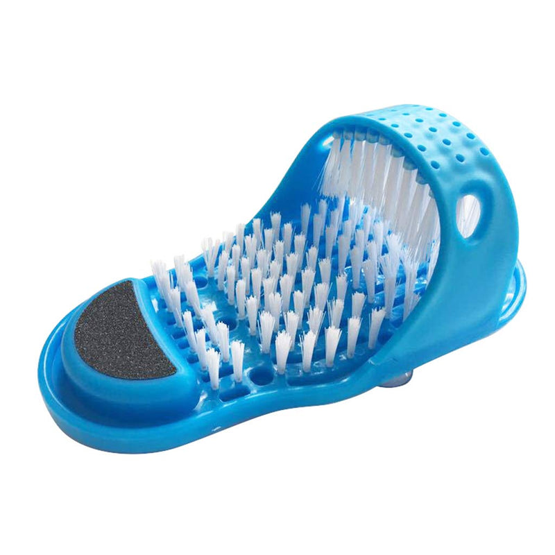 Magic Feet Cleaner,Feet Cleaning Brush,Foot Scrubber for Washer Shower Spa Massager Slippers, 1 Pc(Blue) - BeesActive Australia