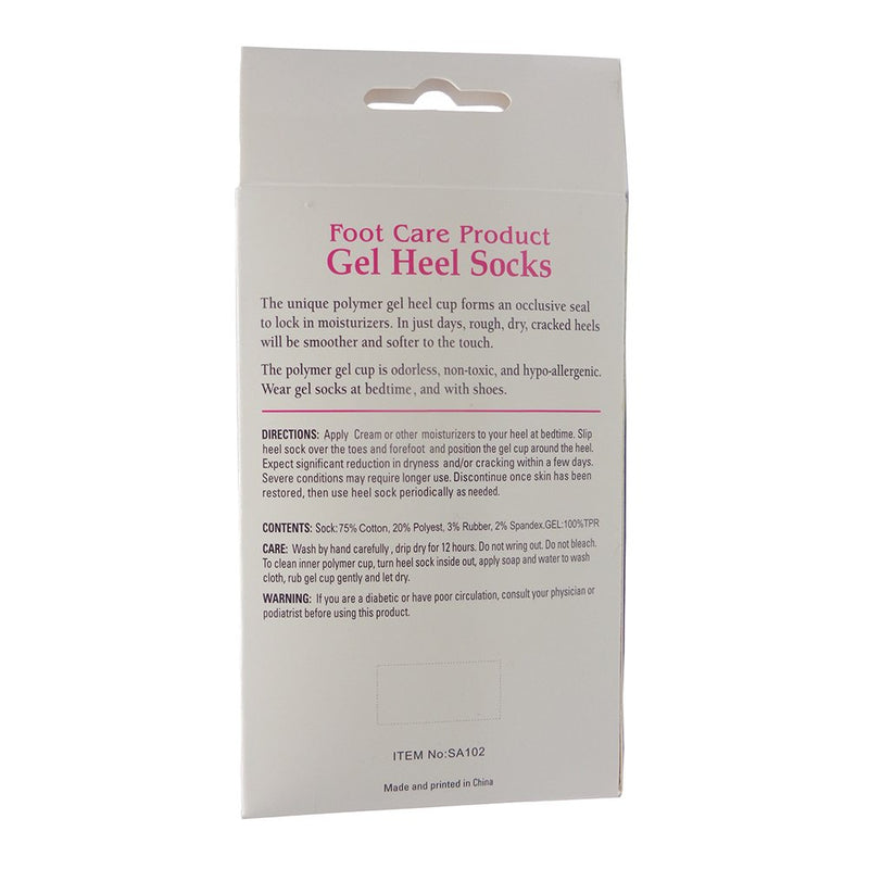 Dr.Pedi Moisturizing Heel Socks for Cracked Heel Sleeves Foot Cream for Dry Cracked Feet Gel Socks White … - BeesActive Australia