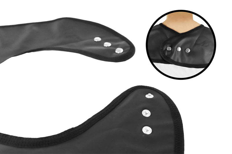 PEPE - Waterproof Bibs for Adults Washable (x2 Units), Dining Bibs for Elderly, Wipeable Adult Bib with Food Catcher, Clothing Protectors, Reusable Bibs for Eating, Large Disabled Bib - Made in Europe - BeesActive Australia
