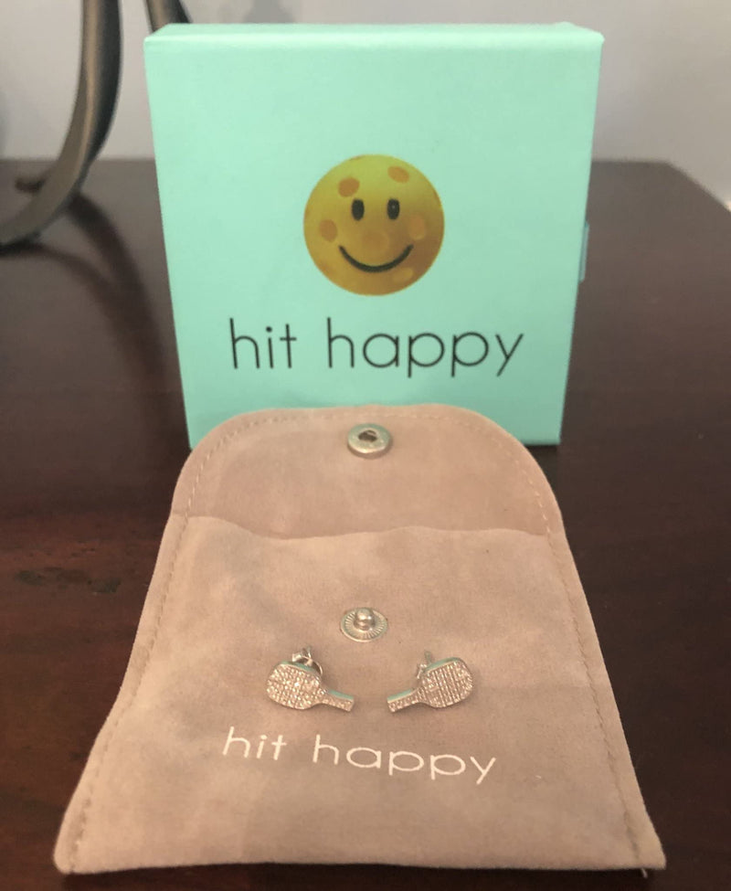 Classic and Elegant Pickleball Paddle Earrings - BeesActive Australia