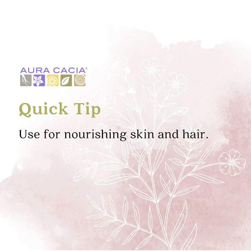 Aura Cacia Meadowfoam Skin Care Oil | GC/MS Tested for Purity | 30 ml (1 fl. oz.) | Limnanthes alba - BeesActive Australia