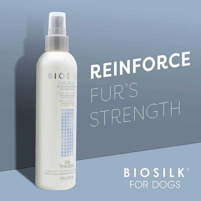 BioSilk for Dogs Dog Grooming Supplies - Dog Shampoos, Waterless Dog Shampoo, Pet Wipes, Dog Wipes, Dog Pet Shampoo, Dog Wash, Pet Wash, Puppy Shampoo, Shampoo for Dogs 2 Pack Waterless Shampoo Spray - BeesActive Australia