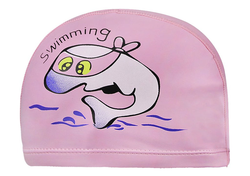 2 Pack Unisex Kids Swim Caps, 3D Ergonomic Waterproof Swim Caps, Swim Bath Short/Long Hair Hats for Boys Girls Age 3-12 Blue+Pink - BeesActive Australia