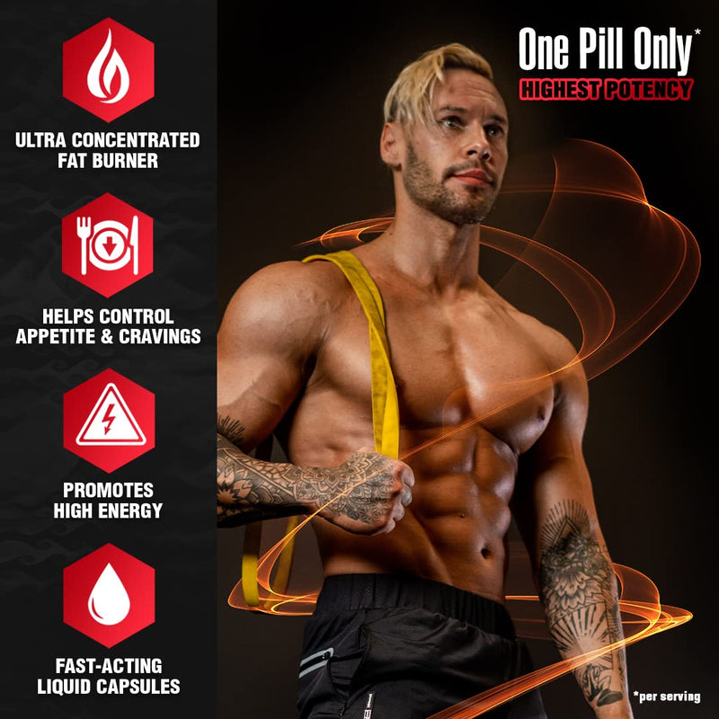Nutrex Research Lipo-6 Black Ultra Concentrate | Thermogenic Energizing Fat Burner Supplement, Increase Weight Loss, Energy & Intense Focus |Capsule, 60Count 60 Count (Pack of 1) - BeesActive Australia