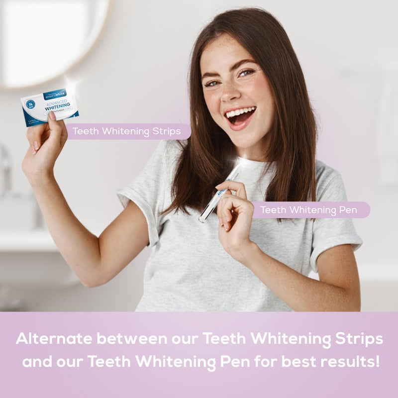 Venus Visage Award Winning Teeth Whitening Pen (2 Pens), 20+ Uses - Dentist Approved Teeth whitening Gel Professionally formulated - Best Teeth whitening kit Teeth Whitener - Low Sensitivity (Mint) 2 ml (Pack of 2) - BeesActive Australia