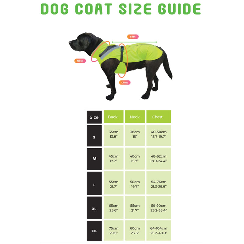 Lautus Pets Waterproof Dog Raincoat - Reflective, Yellow Rain Jacket with Harness Hole for Small, Medium and Large Dogs L - BeesActive Australia