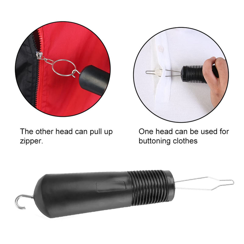Button Hook and Zipper Pull Assist Tool, Clothes Zipper Hook Helper Button Puller Aid Arthritis & Joint Pain Patients - BeesActive Australia