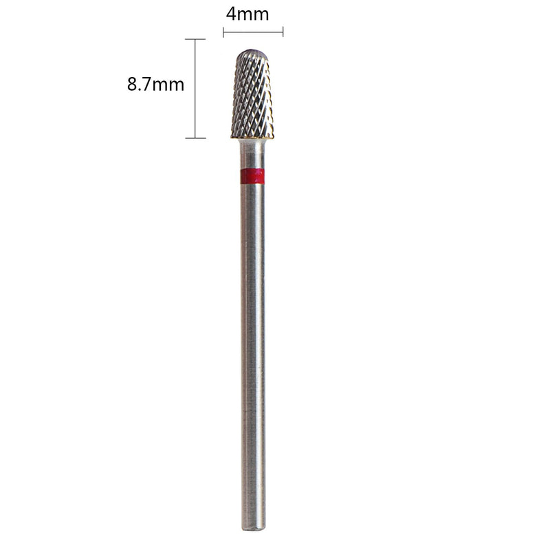 SpeTool Carbide Nail Drill Bits Rotary Burr Samll Head Cuticle Clean Fast Gel Remove Fine Grit 3/32in Manicure Professional Salon Tool - BeesActive Australia