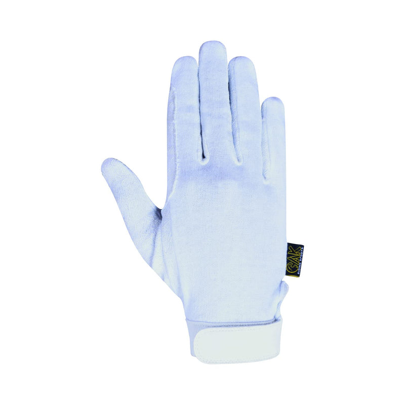 AK Cotton Grip Horse Riding Gloves AKRS-8485 (XS, White) - BeesActive Australia