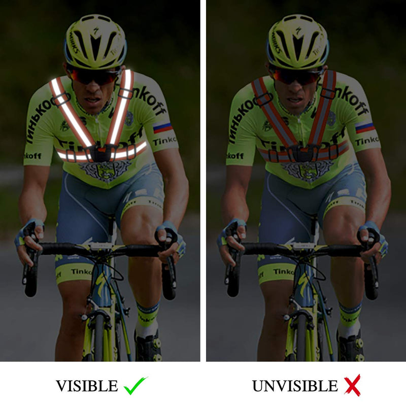 Yufenge Reflective Vest Fluorescent Orange - BeesActive Australia