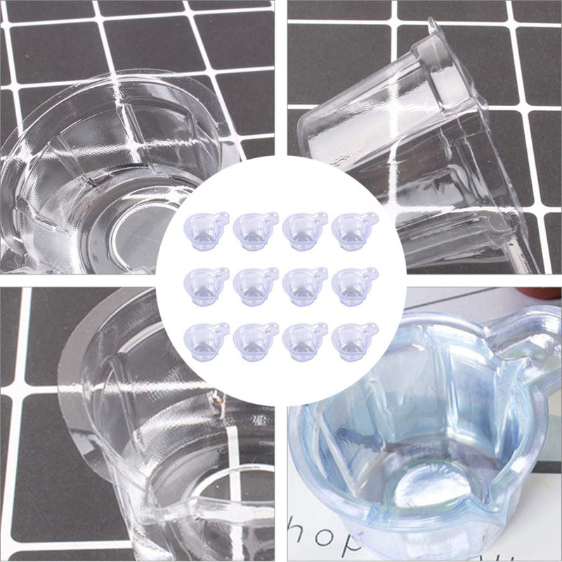 Healifty 100Pcs Urine Cups Plastic Urine Collection Cups 40ml Disposable Urine Specimen Cups Holder for Pregnancy Ovulation Test - BeesActive Australia