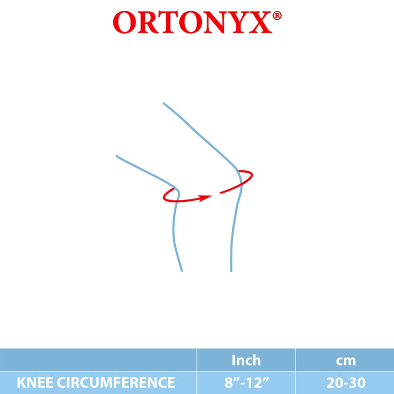 ORTONYX Kids Knee Immobilizer - Breathable and Lightweight - Straight Leg Support - Knee Splint - Height 10 " / ACJB2117GN-1 10 Inch (Pack of 1) Green - BeesActive Australia