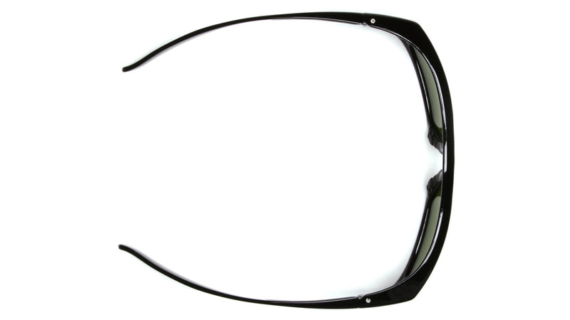 PYRAMEX SB7910D15 Pyramex Clear Safety Reader Glasses, Scratch-Resistant,Black Frame Clear +1.5 Reader Lens Black Frame - BeesActive Australia