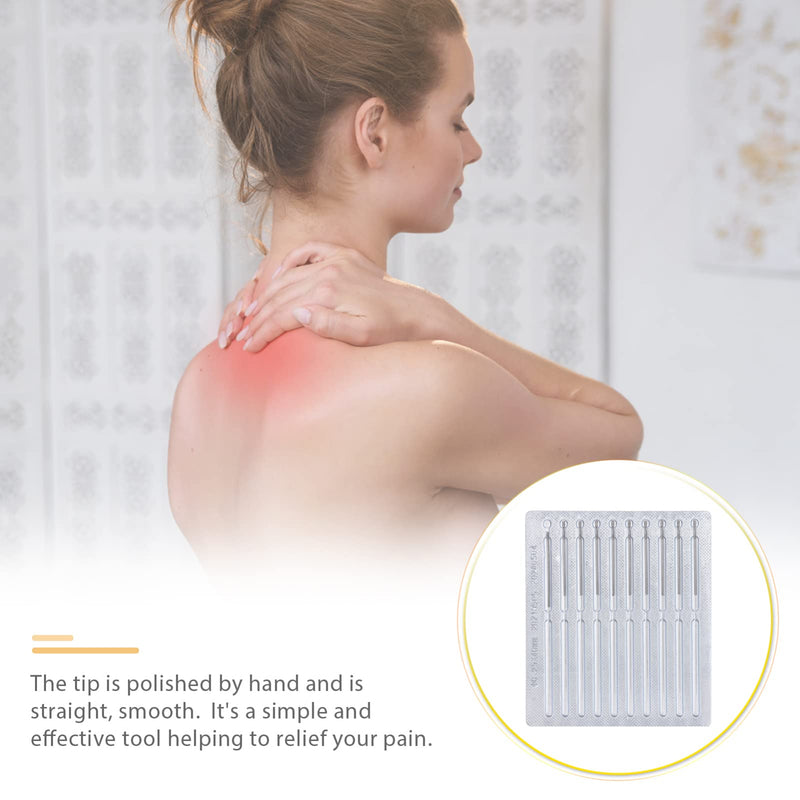 Artibetter 100pcs 0. 25x40mm Disposable Sterile Massage Needle for Health Care Size 3 - BeesActive Australia
