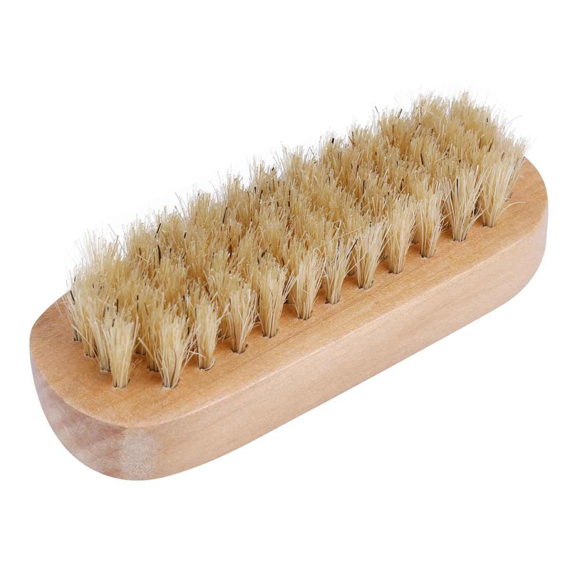 Tbestmax Cleaning Nail Brush Wood 2 Side for Manicure Pedicure Women Kids 4 Pack Brown - BeesActive Australia