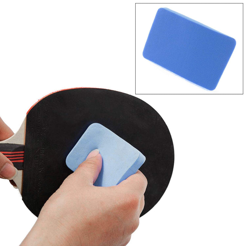 DGZZI Table Tennis Pat Cleaner 2PCS Ping Pong Paddle Edge Tape Rubber Care Sponge Racket Protective Film Brush Set - BeesActive Australia