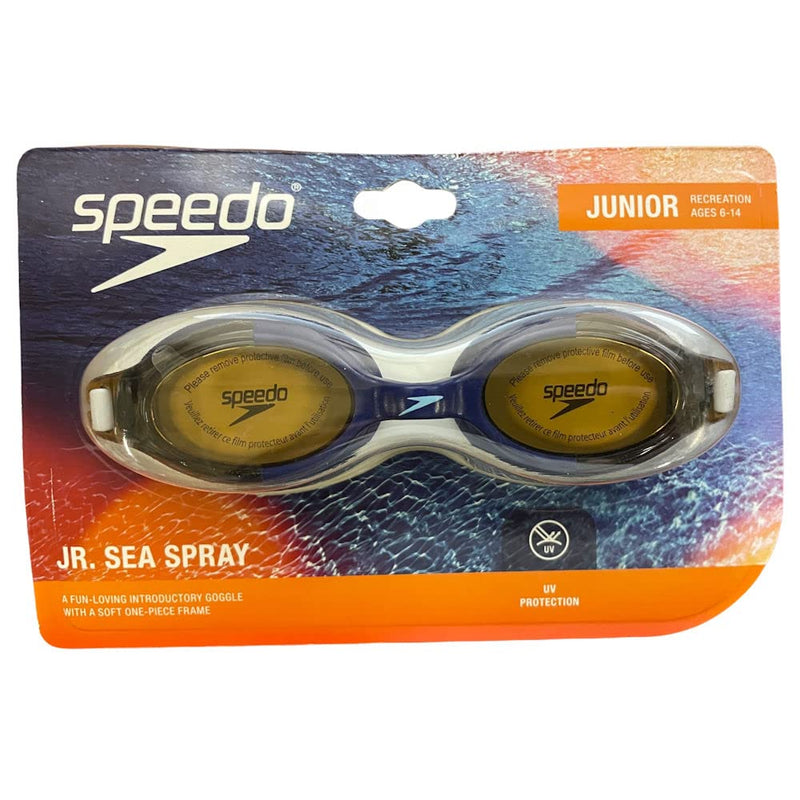 Speedo Junior Sea Spray Jr. Goggles - Peacoat Amber - BeesActive Australia