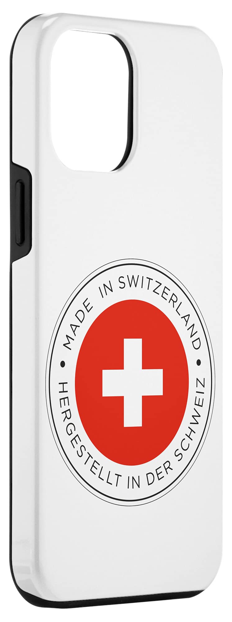 iPhone 12 Pro Max Made In Switzerland Flag Case iPhone 12 Pro Max - BeesActive Australia