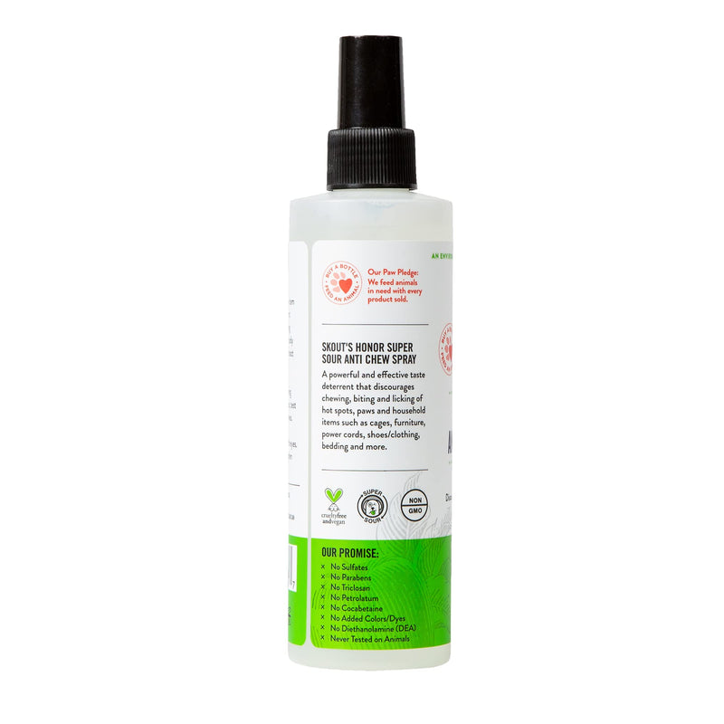 SKOUT'S HONOR, Super Sour Anti-Chew Spray, 8 Ounce - BeesActive Australia