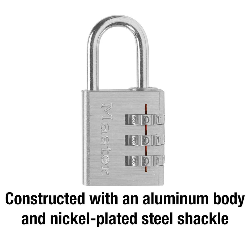 Master Lock 630D Set Your Own Combination Lock, Aluminum - BeesActive Australia