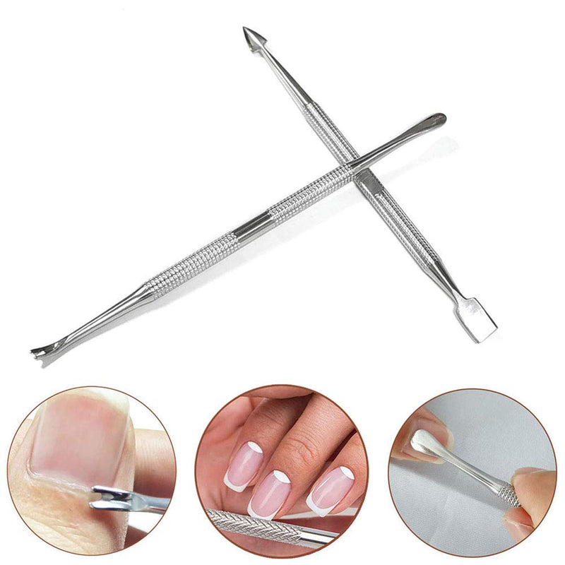 SHIGER Professional Nail Clipper Set Ultra Sharp Sturdy Fingernail Toenail Nipper Cutters with Travel Case for Seniors Ingrown Thick Nails Cuticle Trimmer File Buffer Manicure Pedicure Tool (Set B) Set B - BeesActive Australia