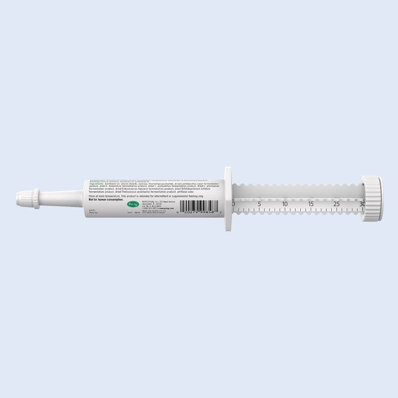 PetAg Zoologic Bene-Bac Plus Palatable Mammal Gel - With FOS for Pets Under Adverse Conditions - 30 g Syringe - BeesActive Australia